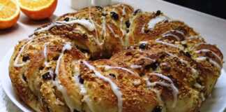 Κέικ με ξηρούς καρπούς και σταφίδες