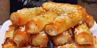 Μπουρεκάκια με ζαμπόν και τυρί