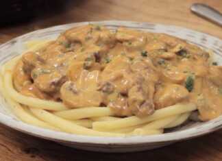 Μοσχαράκι Στρογγανοφ