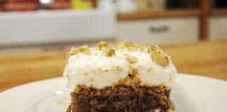 Καρυδόπιτα με κρέμα καρυδας