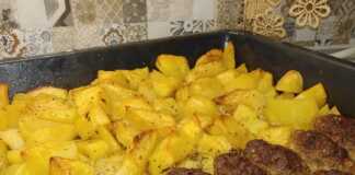 Κεφτέδες με πατάτες στο Φούρνο