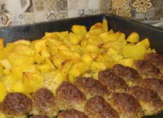 Κεφτέδες με πατάτες στο Φούρνο