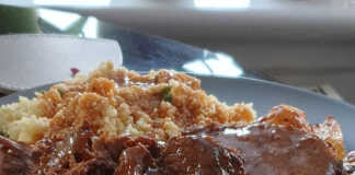 Μοσχαρι στο φούρνο με κους κους