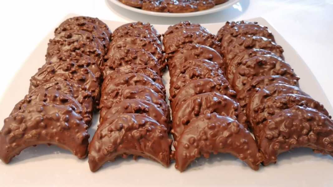 Μπισκότα σοκολάτας που λιώνουν στο στόμα