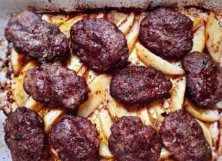 Μπιφτέκια με πατάτες