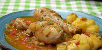 Μπουτάκια Κοτοπουλο με λαχανικά