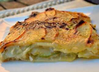 Πατατες ογκτατεν με κολοκυθάκια