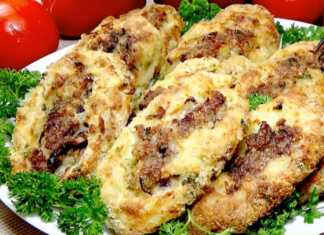 Ρολο πατάτας με κιμά