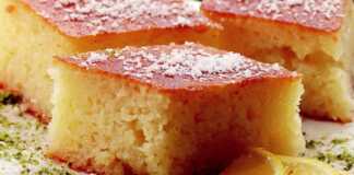 Ραβανί με γιαούρτι