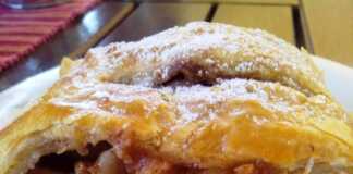 Στρουντελ με γέμιση μήλου