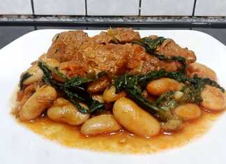 Χοιρινο με γίγνατες και σταμναγγαθι1