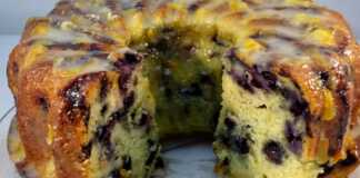 κεικ με μαρμελάδα γιαουρτιού