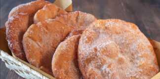 τηγανίτες με ζαχαρη