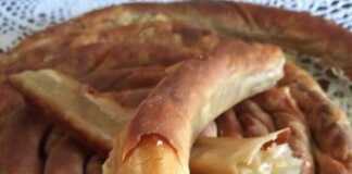 Στριφτή τυρόπιτα με χειροποίητο φύλλο…βγήκε τέλεια Μια ολόκληρη στριφτή τυρόπιτα με χειροποίητο φύλλο, χρυσαφένια και τραγανή."