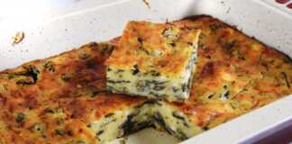 σπανακοτυρόπιτα χωρίς φύλλο