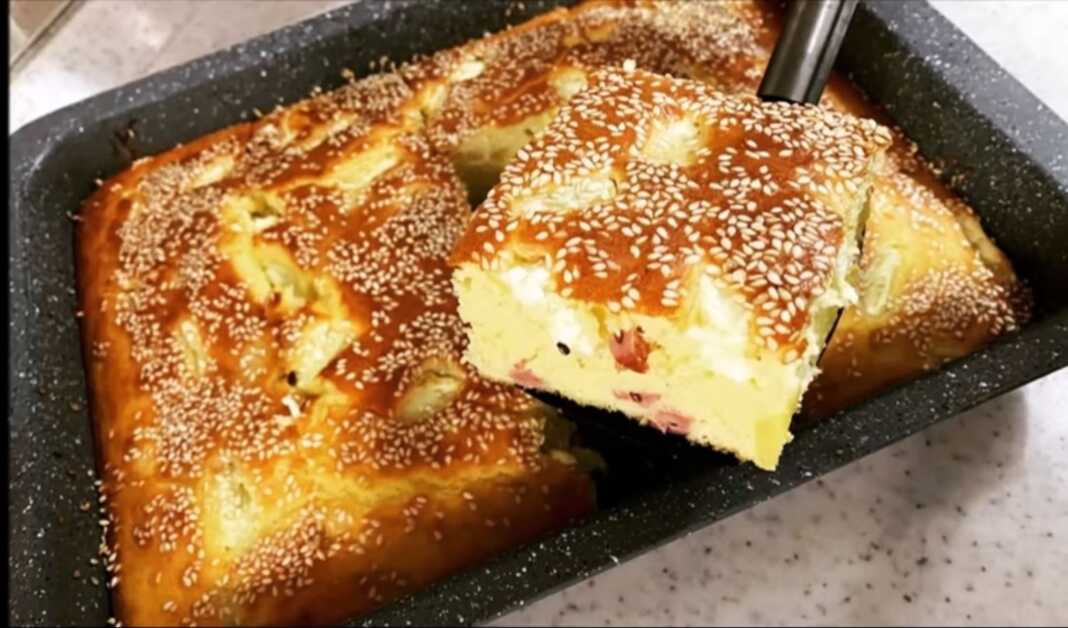 Αλμυρό Κέικ με πατάτα και φέτα Αλμυρό Κέικ με πατάτα και φέτα