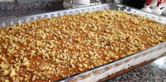 Κανταιφι με κρεμα και καρύδι0