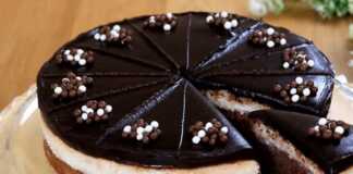 Κεικ Σοκολάτας με γεύση καρύδας
