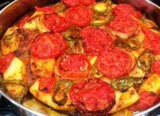 Κιμάς με λαχανικά στο φούρνο