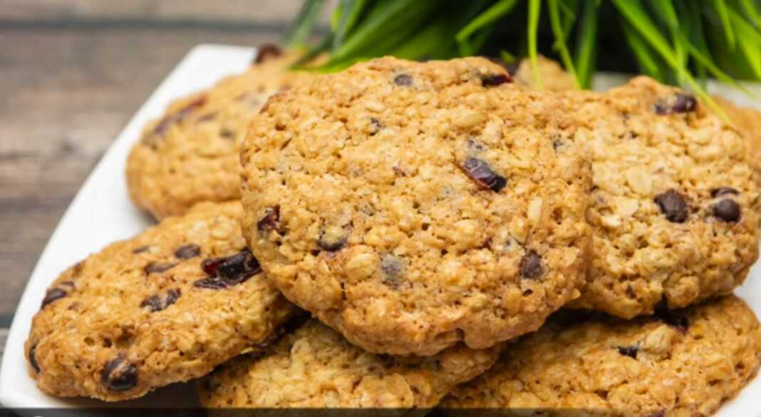 Μπισκότα με βρωμη και σοκολατα