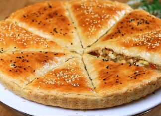 Πίτα σφολιάτα με λαχανικά