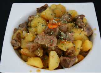 Πατάτες με κρέας