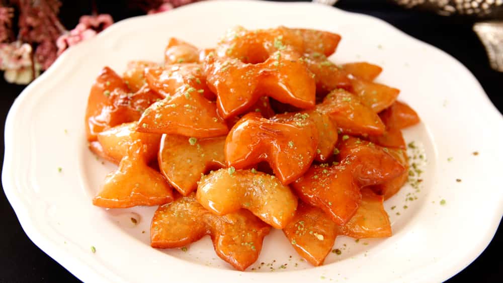 Σιροπιαστά παπιγιόν ζύμης Σιροπιαστά παπιγιόν ζύμης