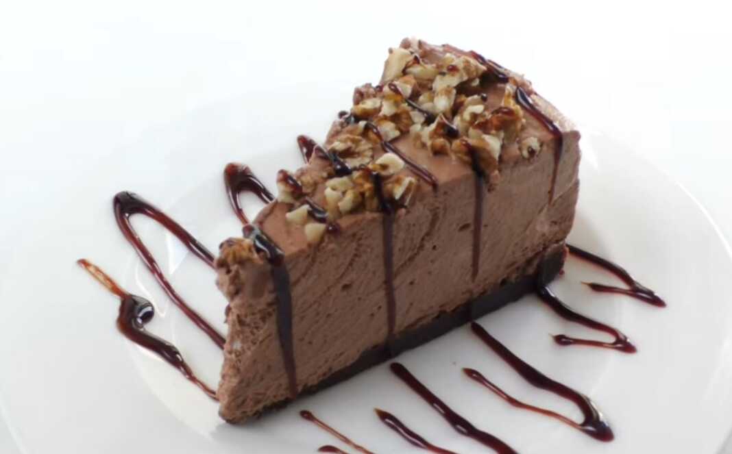 Σοκολατένιο cheesecake Σοκολατένιο cheesecake