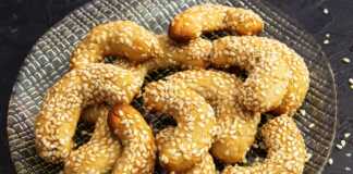 Σουσαμένια κουλουράκια