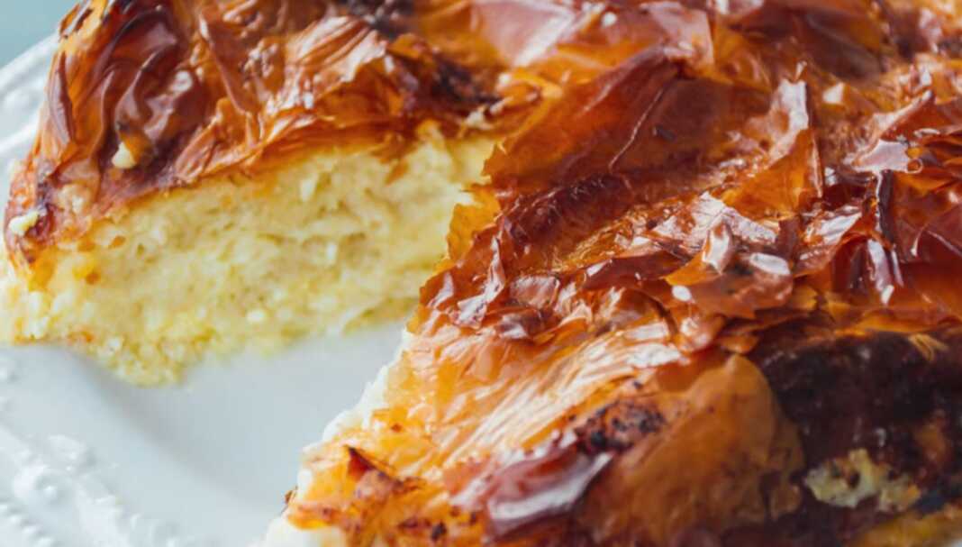 Τυροπιτα στην κατσαρόλα