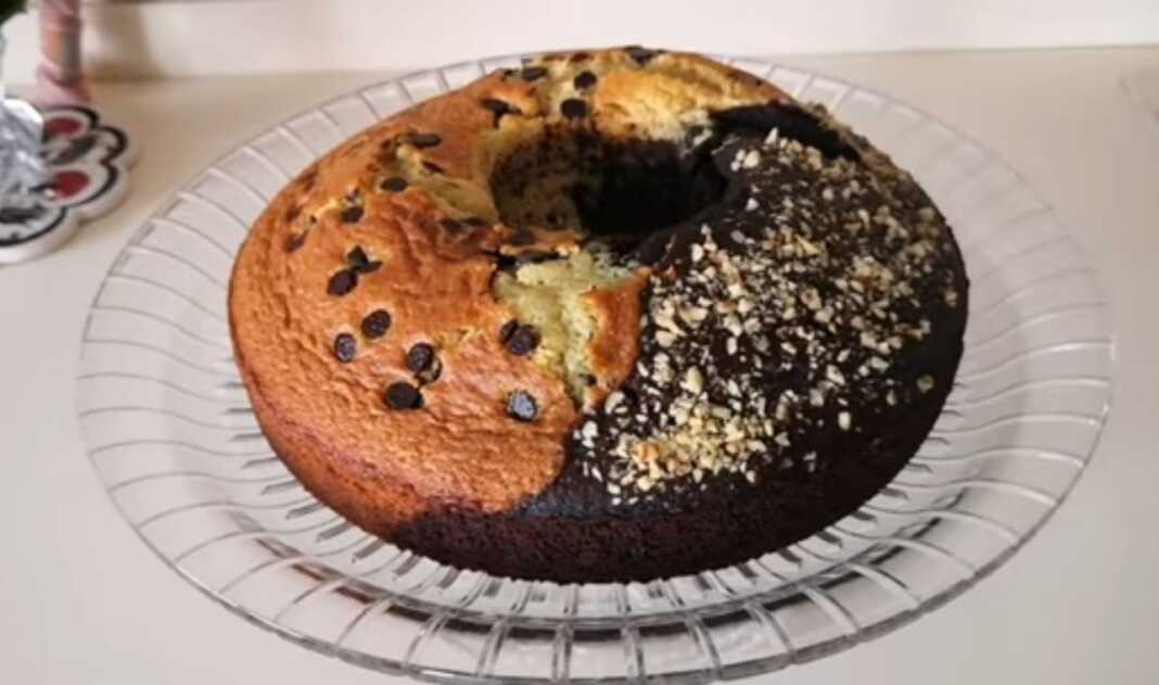 δυο κεικ σε ένα καλουπι