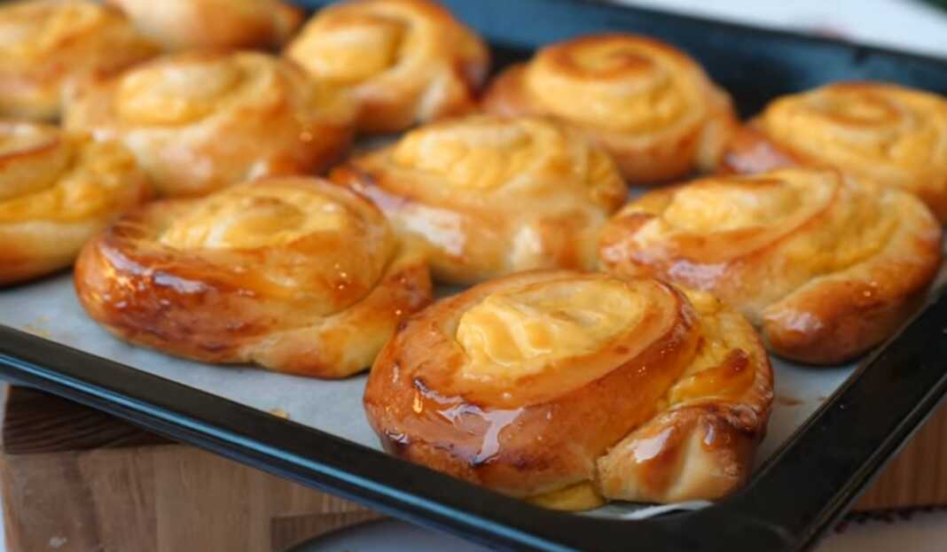 κουλούρια με κρέμα