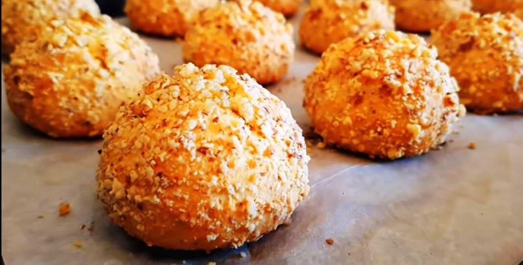 μπισκοτάκια με μέλι και καρύδι