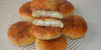 ψωμακια γεμιστα με τυρι