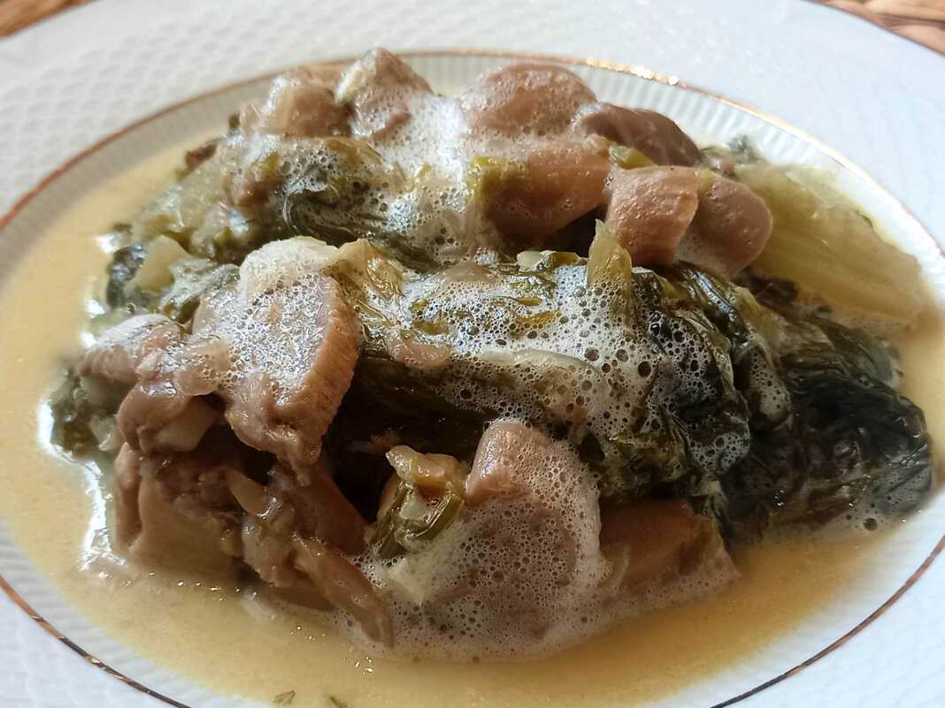 frikaseManitaria Φρικασε με μανιτάρια