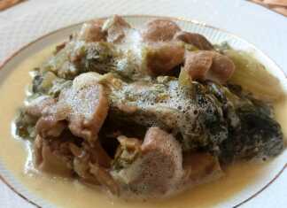 Φρικασέ με μανιτάρια…ΑΛΛΙΩΤΙΚΟ Φρικασε με μανιτάρια