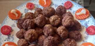 κεφτέδες με ουζο