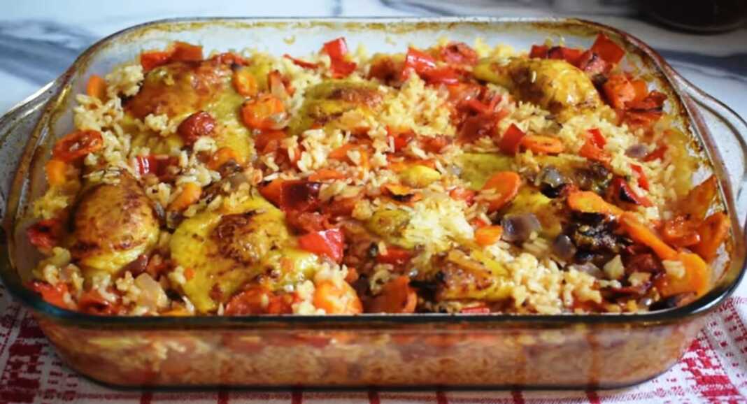 kotopoulo me rizi κοτόπουλο με ρυζι