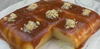 Γλυκό ψυγείου με κρέμα και καραμέλα