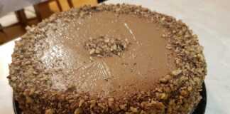 Κεικ Σοκολάτας γεμιστό με κρέμα