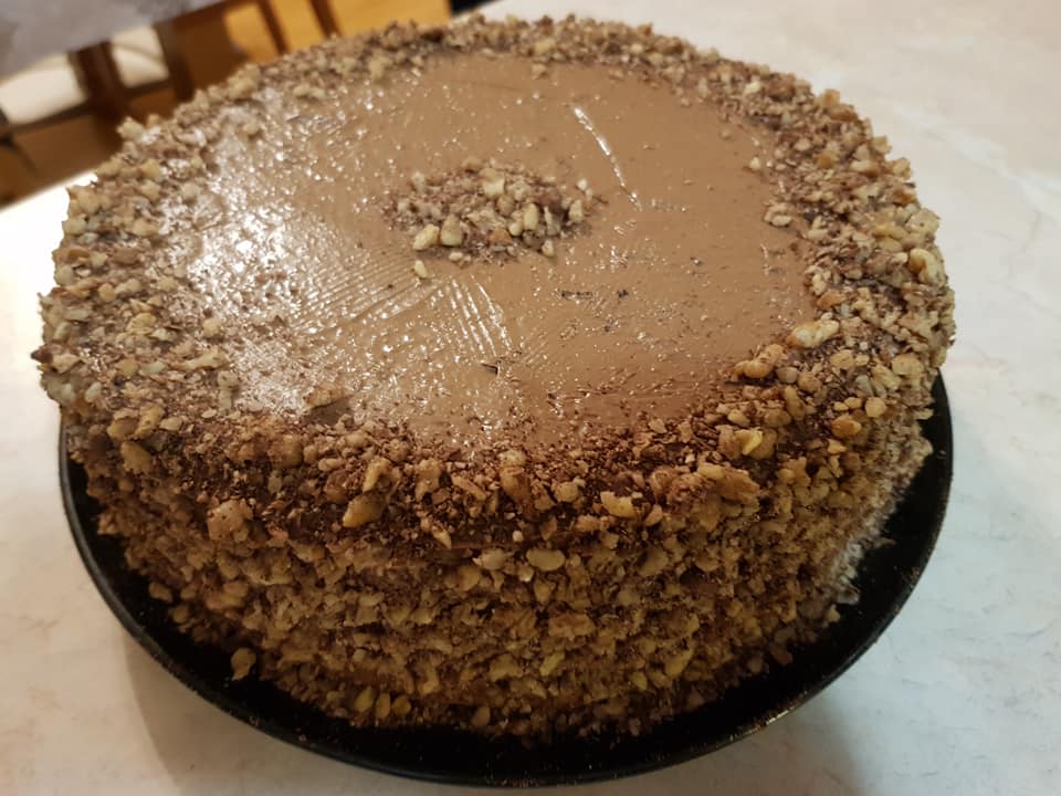 Κεικ Σοκολάτας γεμιστό με κρέμα Κεικ Σοκολάτας γεμιστό με κρέμα