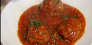 Κεφτεδάκια με σάλτσα