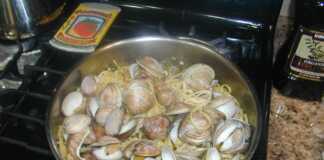 Λιγκουίνια με μύδια