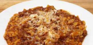 Μανέστρα με κιμά