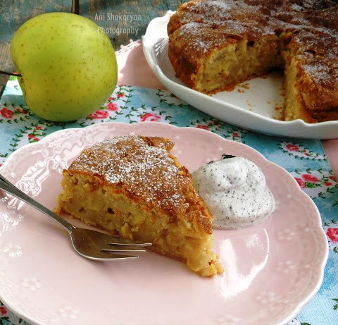 Κέικ Μηλόπιτας Κέικ Μηλόπιτας