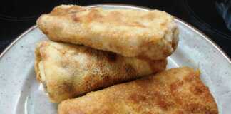 Παναρισμένες κρεπες με λαχανικά