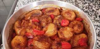 Baby Πατάτες με μέλι και πορτοκάλι Πατατες φουρνου bay με σάλτσα πορτοκαλι