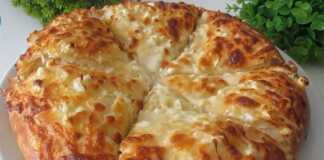 Τυρόψωμο με 2 τυριά