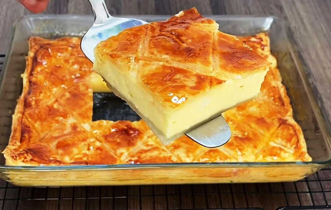 Γαλακτομπούρεκο με σφολιάτα