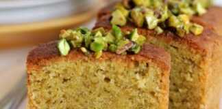 κέικ με φυστίκι και αμύγδαλο